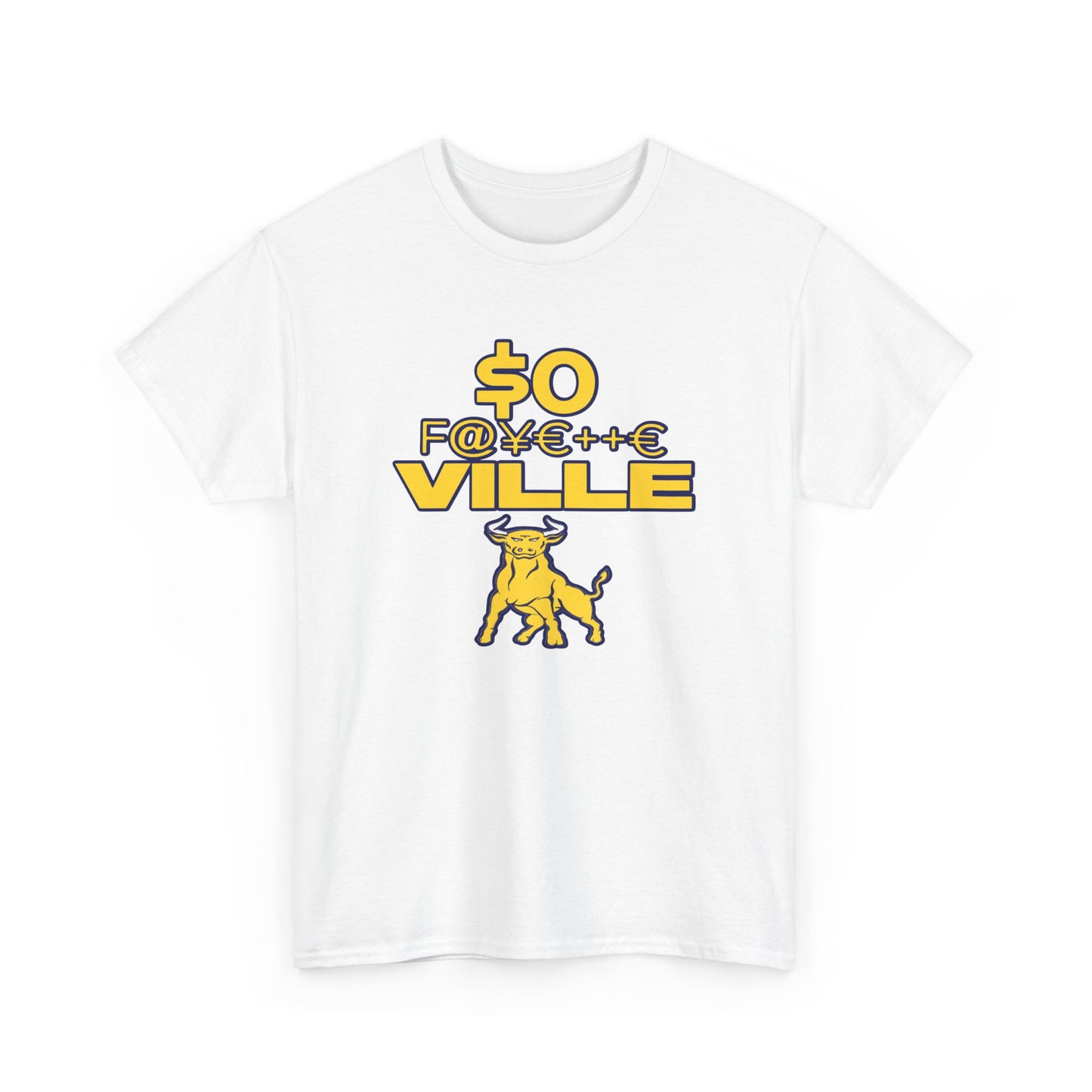 Rep Your School(Golden Bulls) Unisex Heavy Cotton Tee
