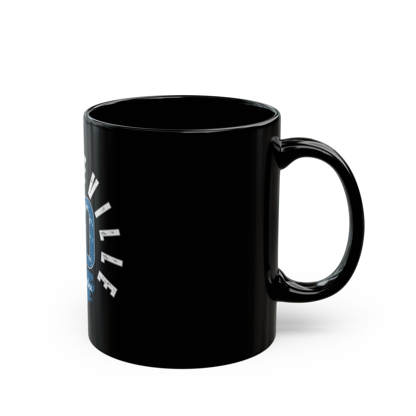 Fayetteville NC Vintage Black Mug - Perfect for Coffee Lovers