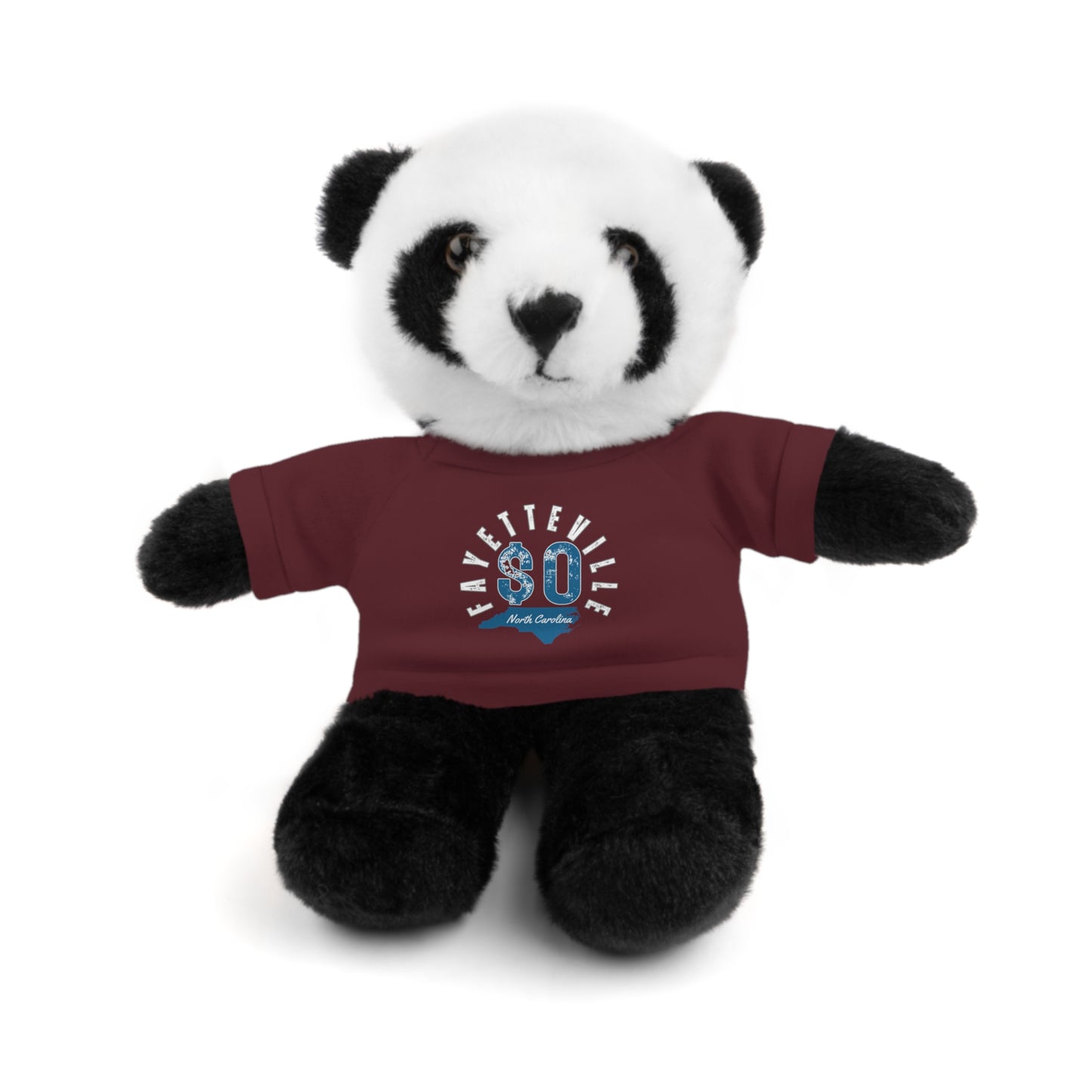 $o Fayetteville Personalized Stuffed Bear with T-Shirt – Perfect Gift for Kids and Celebrations