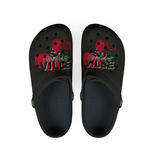 Floral Rose EVA Foam Clogs for Everyday Comfort