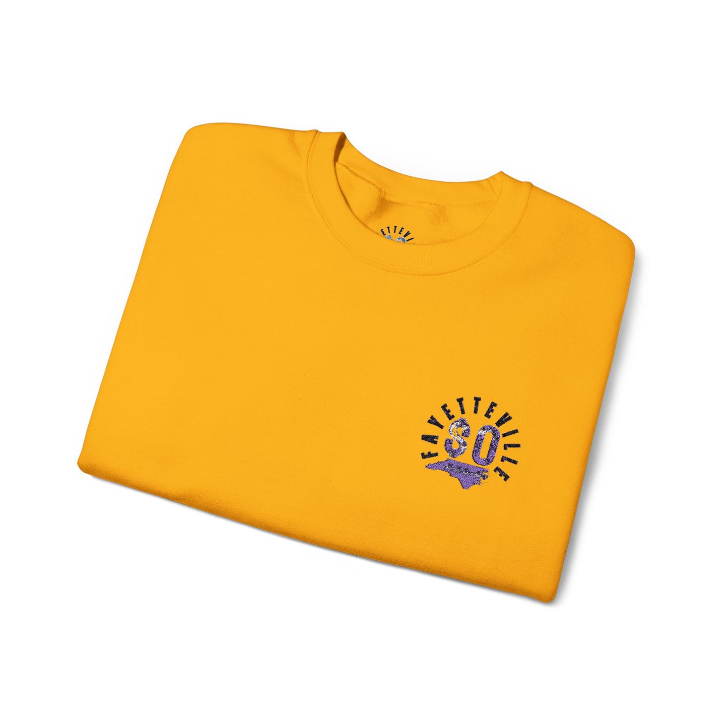 $o F@yetteVILLE Gratitude Crewneck Sweatshirt for Comfort and Style