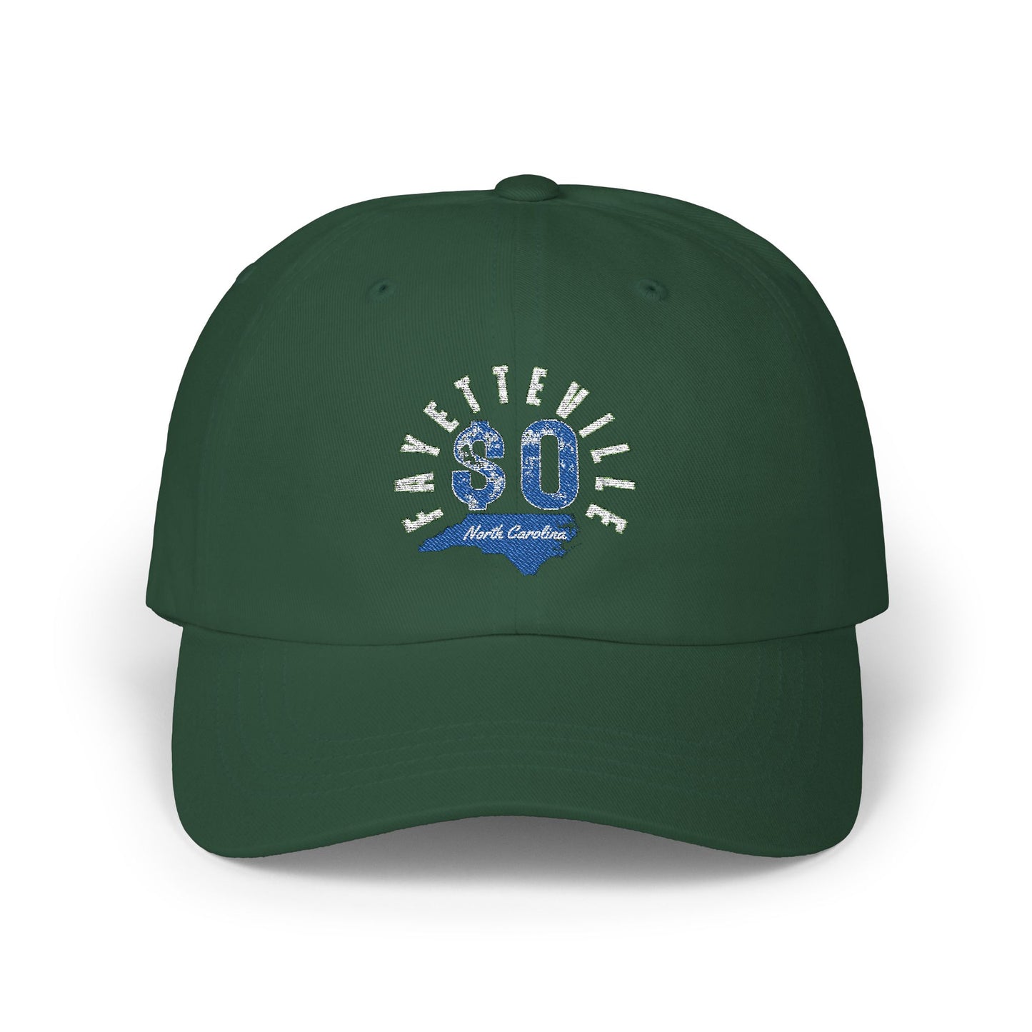 $o Fayetteville NC Classic Dad Cap - Casual Cotton Hat for Stylish Comfort