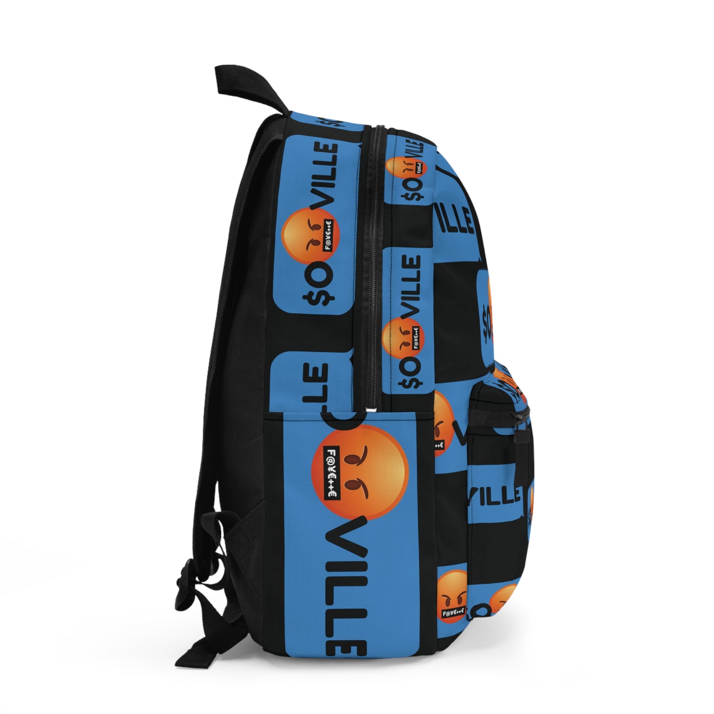 Trendy Graphic Backpack - $O VILLE Design for Youth & Adults