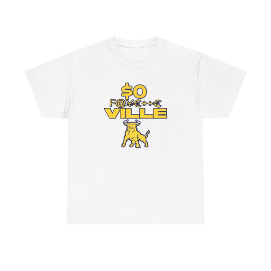 Rep Your School(Golden Bulls) Unisex Heavy Cotton Tee