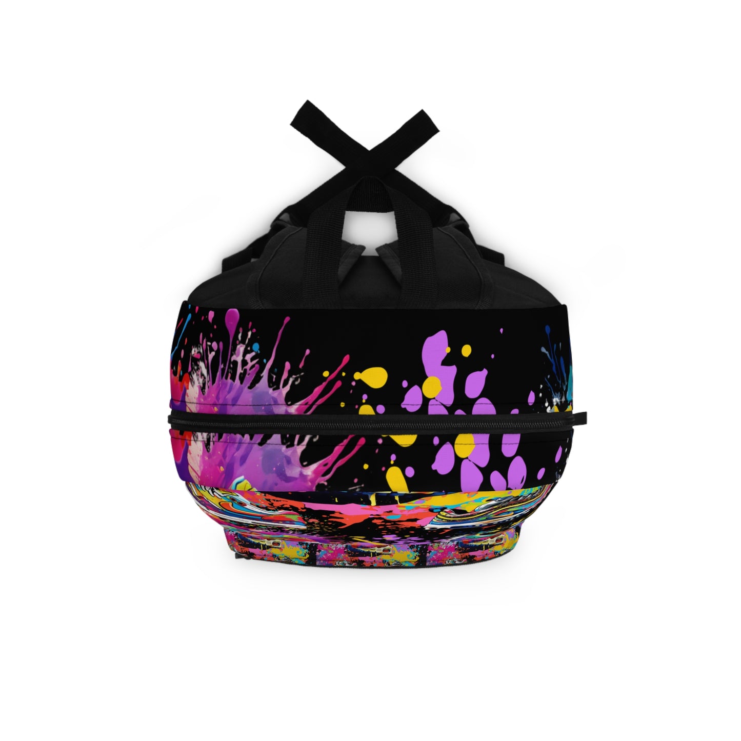 Vibrant Sneaker Art Backpack - Colorful Graffiti Backpack for Sneakerheads