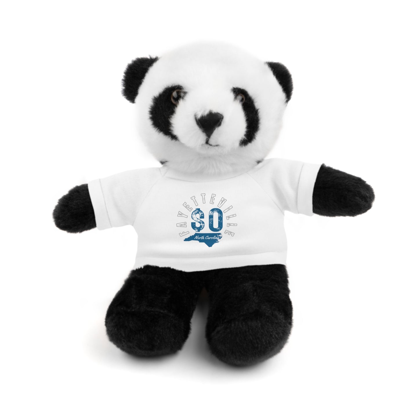 $o Fayetteville Personalized Stuffed Bear with T-Shirt – Perfect Gift for Kids and Celebrations