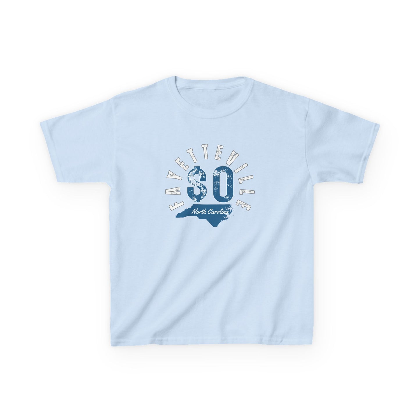 Fayetteville NC Graphic Kids Tee - Casual Fun Cotton T-Shirt