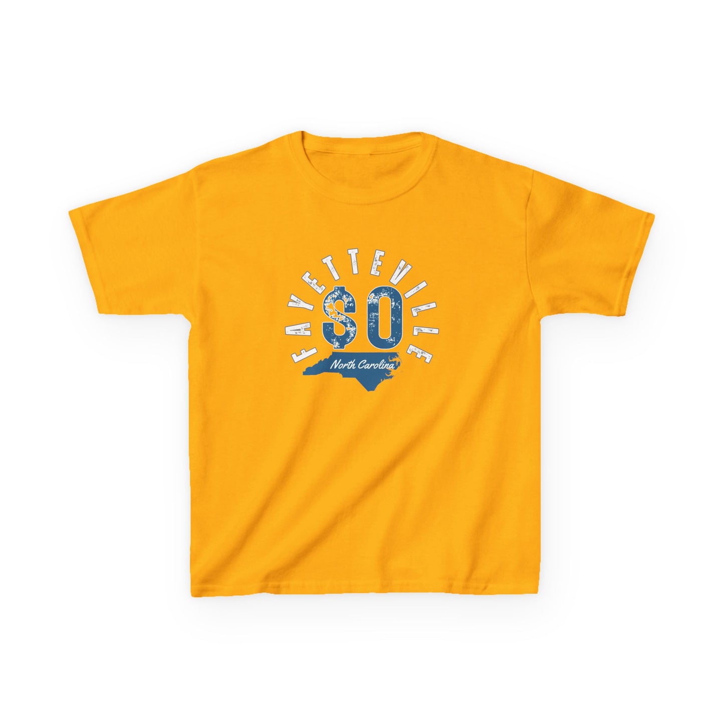 Fayetteville NC Graphic Kids Tee - Casual Fun Cotton T-Shirt