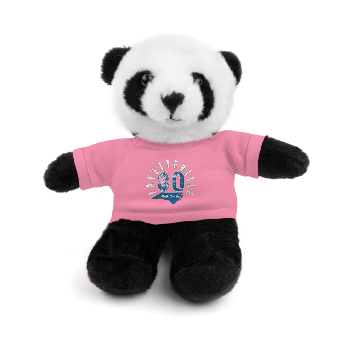 $o Fayetteville Personalized Stuffed Bear with T-Shirt – Perfect Gift for Kids and Celebrations