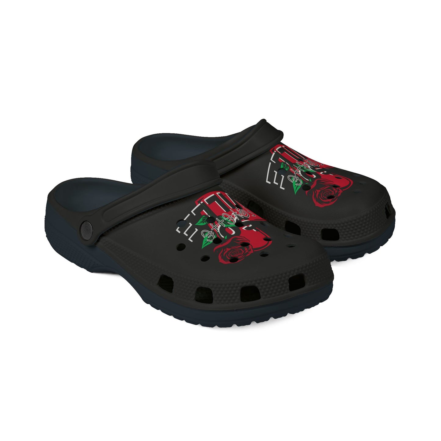 Floral Rose EVA Foam Clogs for Everyday Comfort