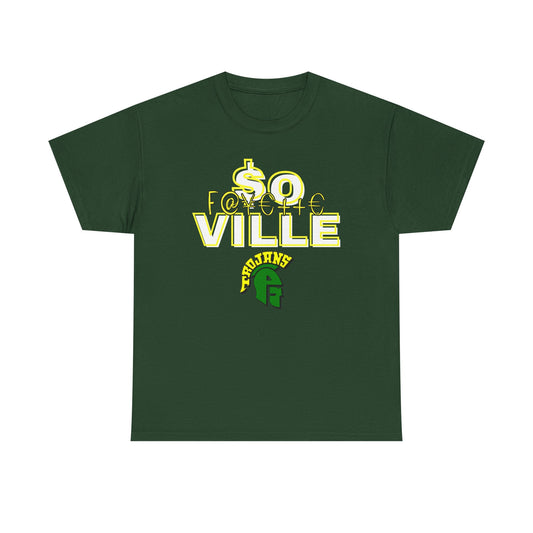 Rep Your School (Trojans) Unisex Heavy Cotton Tee