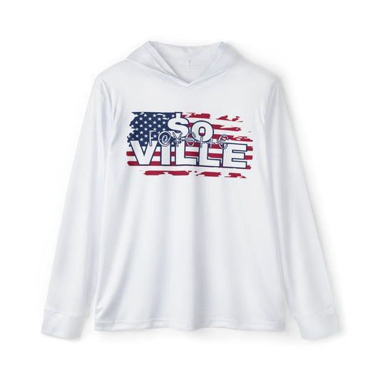 Men's Sports Warmup Hoodie with American Flag Design | Athletic Hooded Sweatshirt, 4th of July Outfit, Sporty Style, Casual Wear, [...]