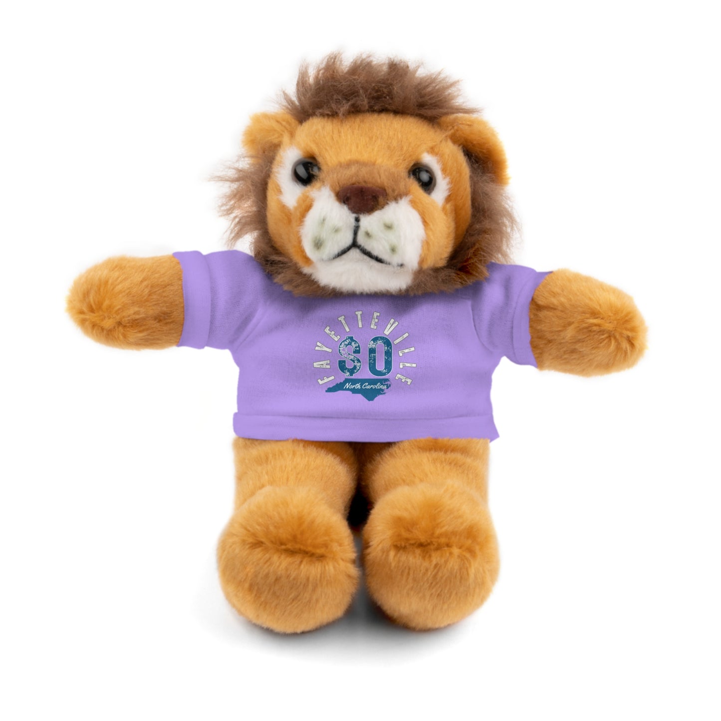 $o Fayetteville Personalized Stuffed Bear with T-Shirt – Perfect Gift for Kids and Celebrations
