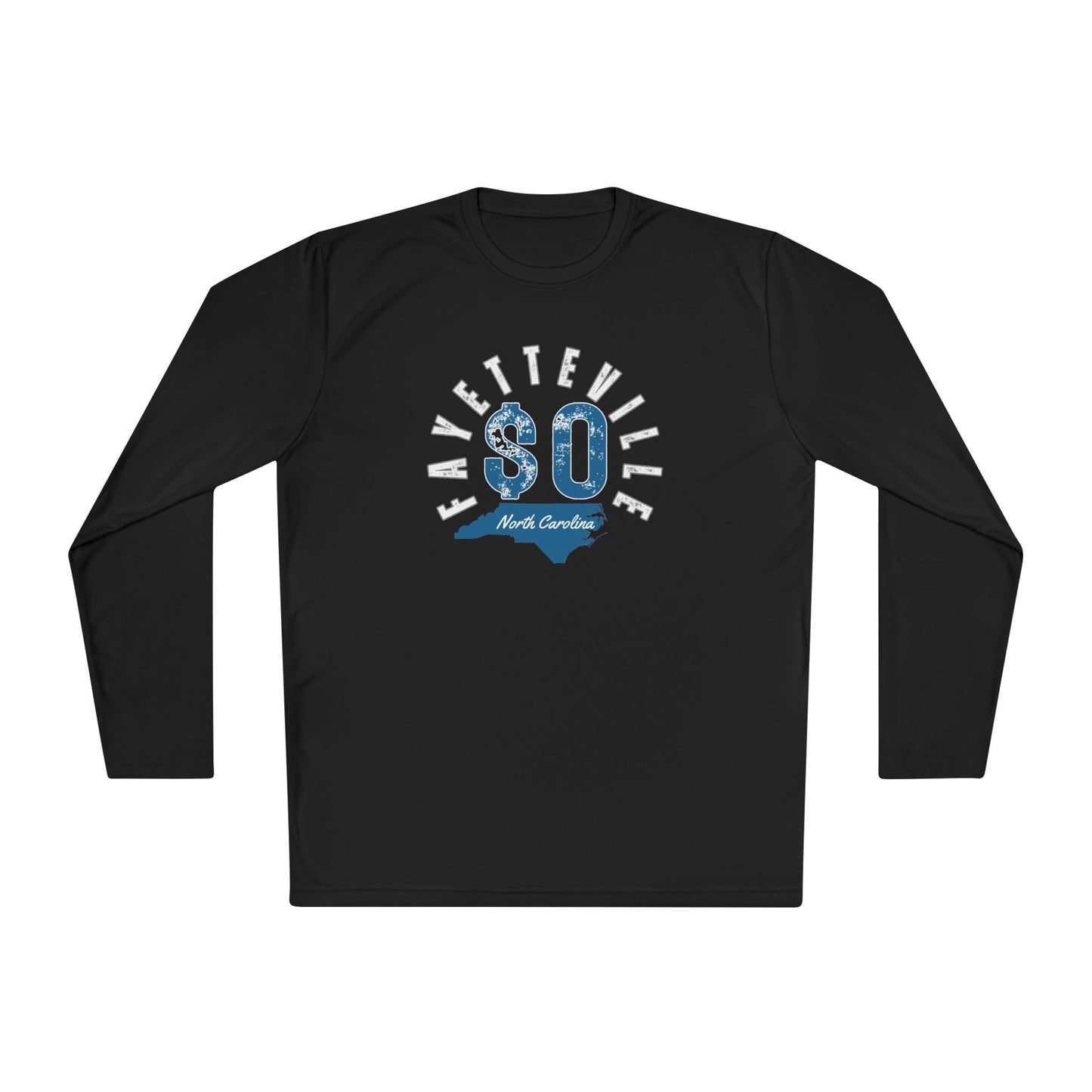Fayetteville NC Long Sleeve Tee - Unisex Lightweight Graphic Shirt
