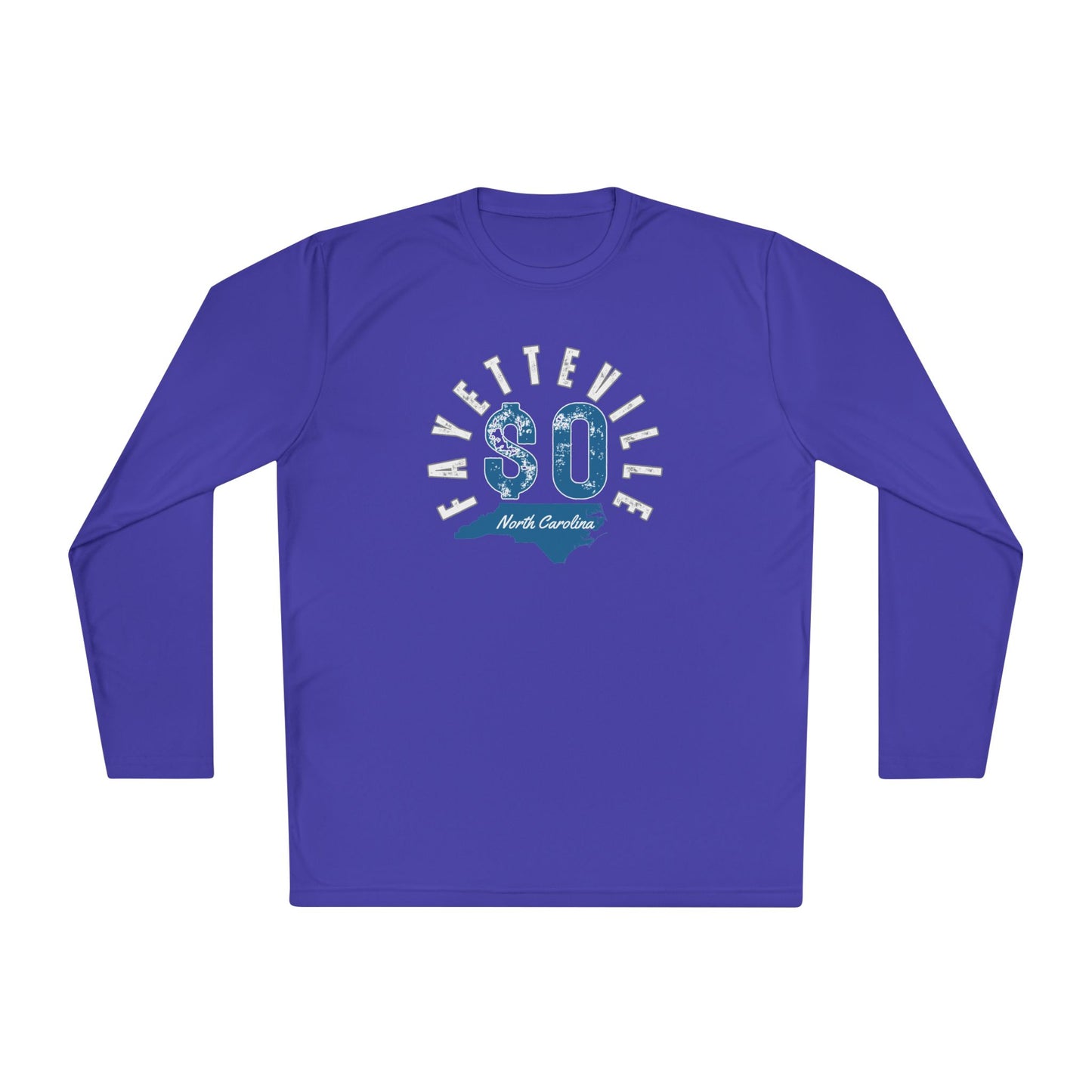 Fayetteville NC Long Sleeve Tee - Unisex Lightweight Graphic Shirt