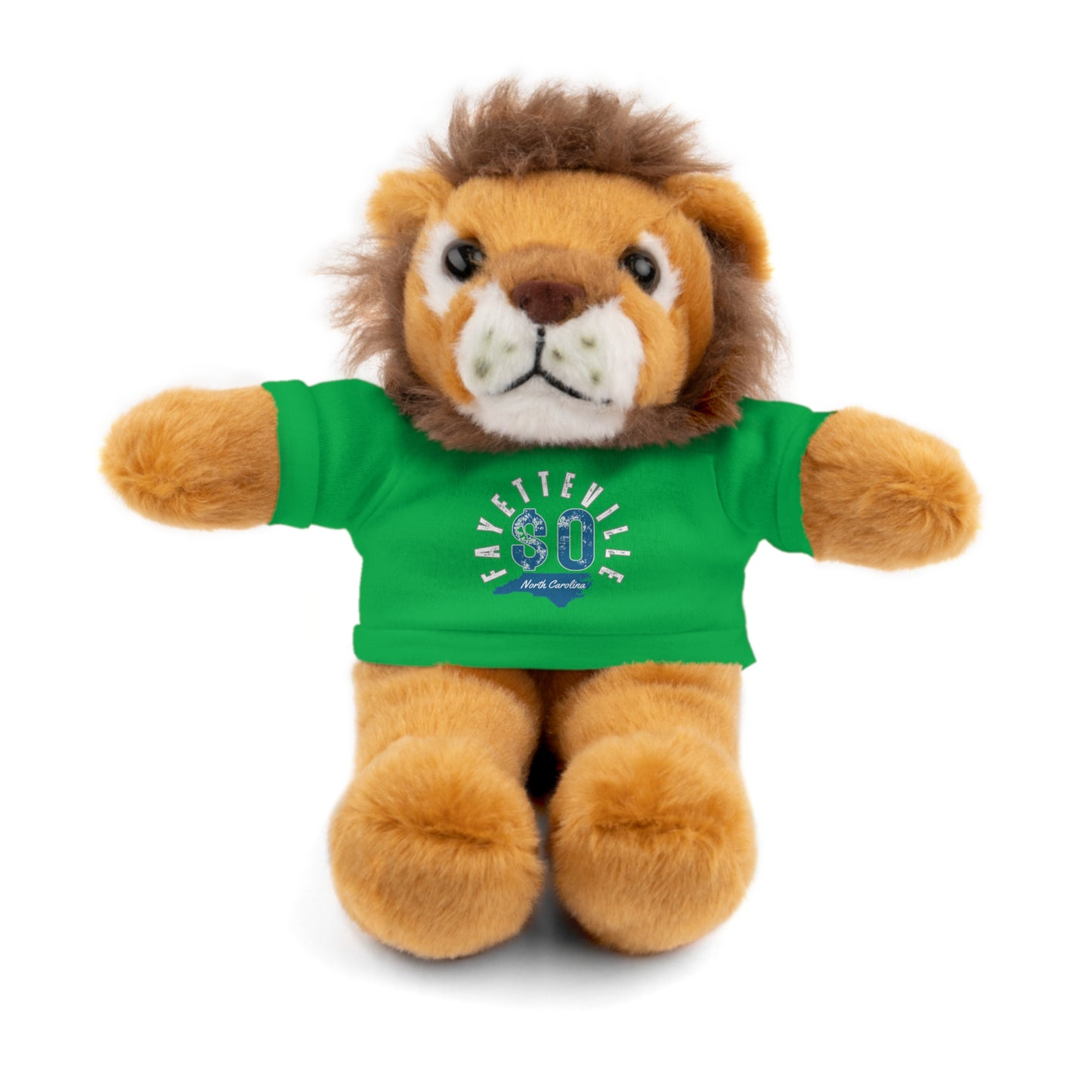 $o Fayetteville Personalized Stuffed Bear with T-Shirt – Perfect Gift for Kids and Celebrations