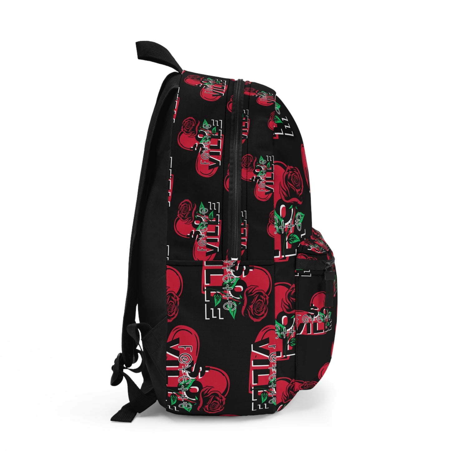 Romantic Floral Backpack - Love & Roses Design