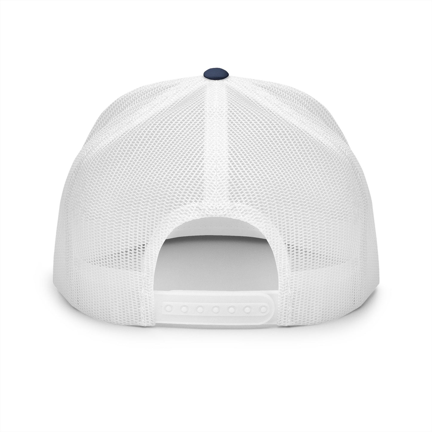 North Carolina Love 5 Panel Trucker Cap - Embroidered Mesh Snapback