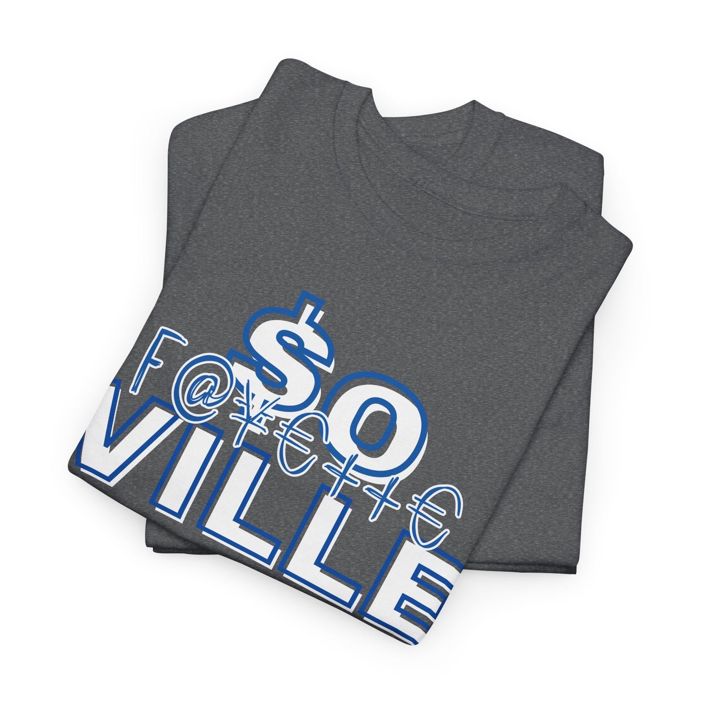 Rep Your School (Broncos) Graphic Tee - So Ville Design for Everyday Wear