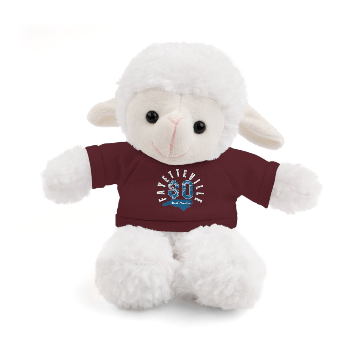 $o Fayetteville Personalized Stuffed Bear with T-Shirt – Perfect Gift for Kids and Celebrations
