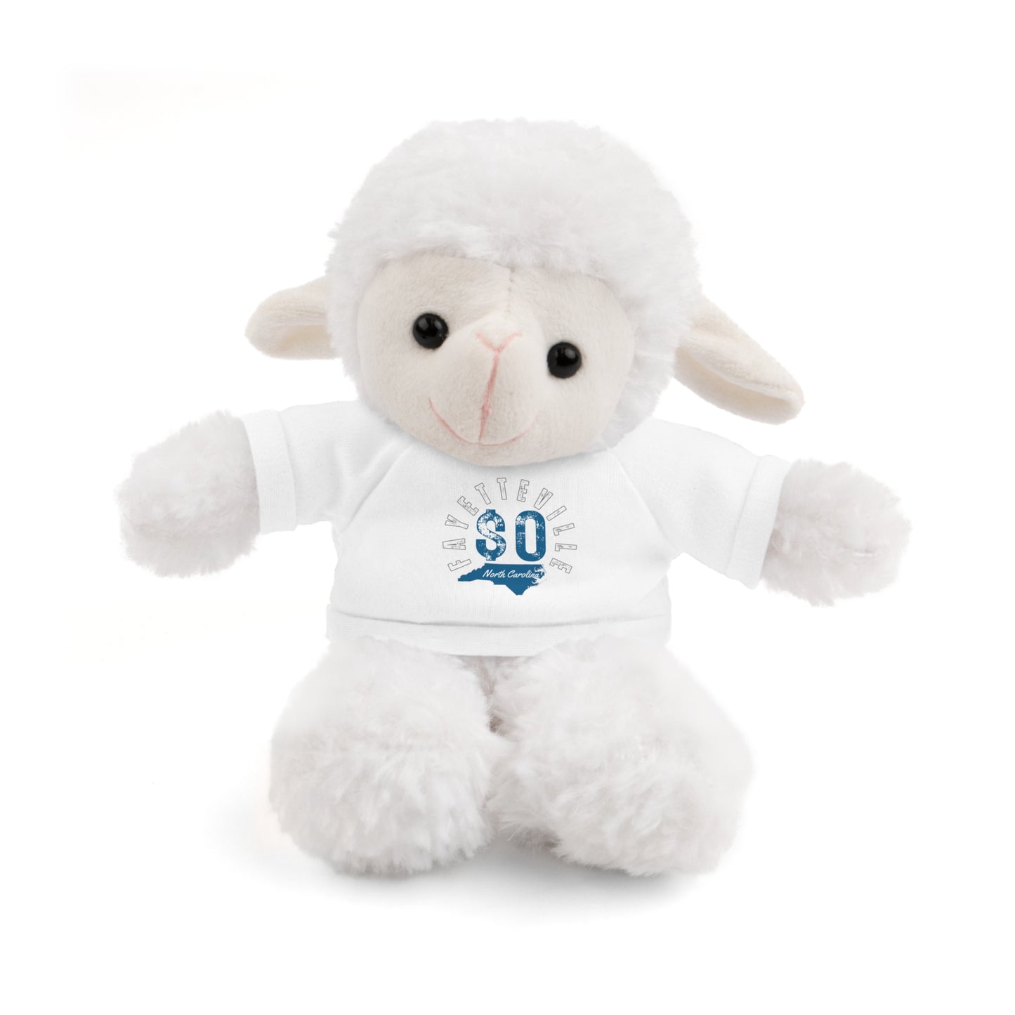 $o Fayetteville Personalized Stuffed Bear with T-Shirt – Perfect Gift for Kids and Celebrations