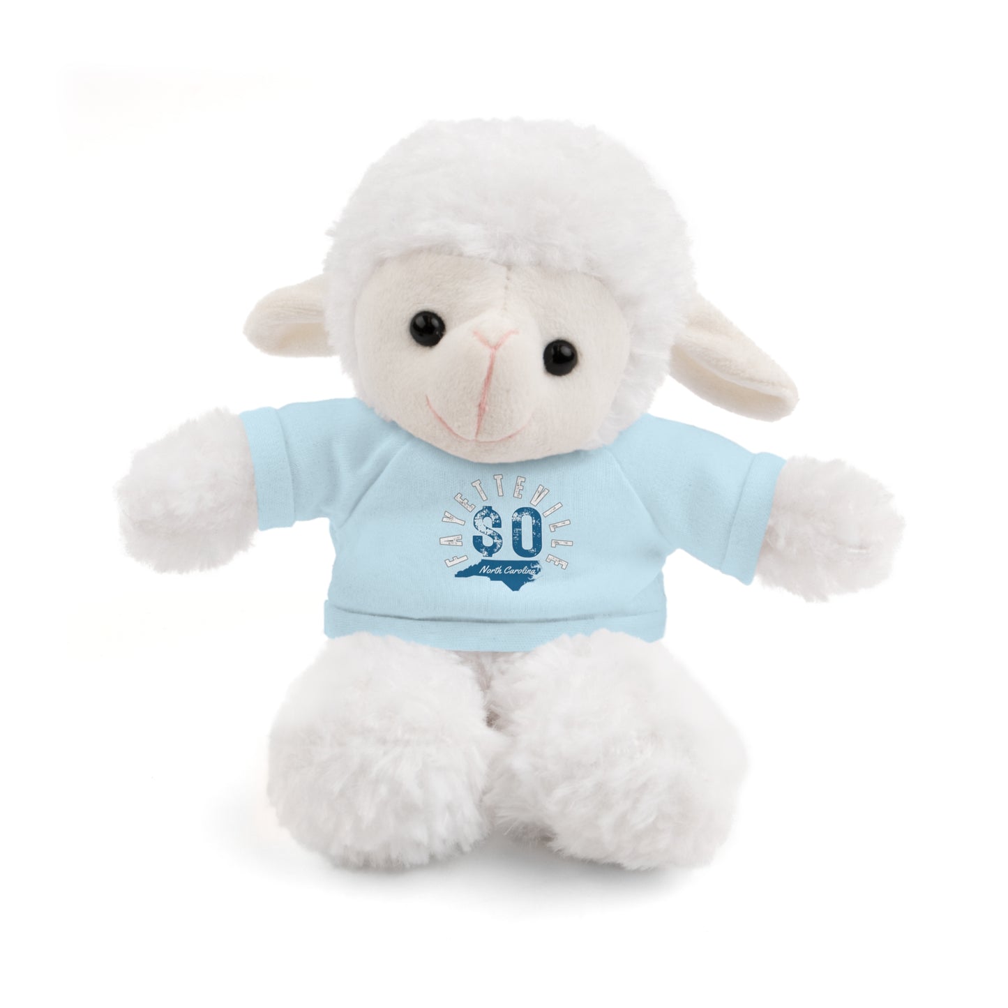 $o Fayetteville Personalized Stuffed Bear with T-Shirt – Perfect Gift for Kids and Celebrations