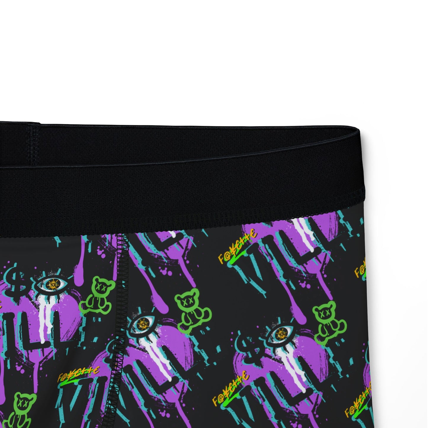 $o F@yetteVILLE Colorful Graphic Men's Boxers with Funky Design