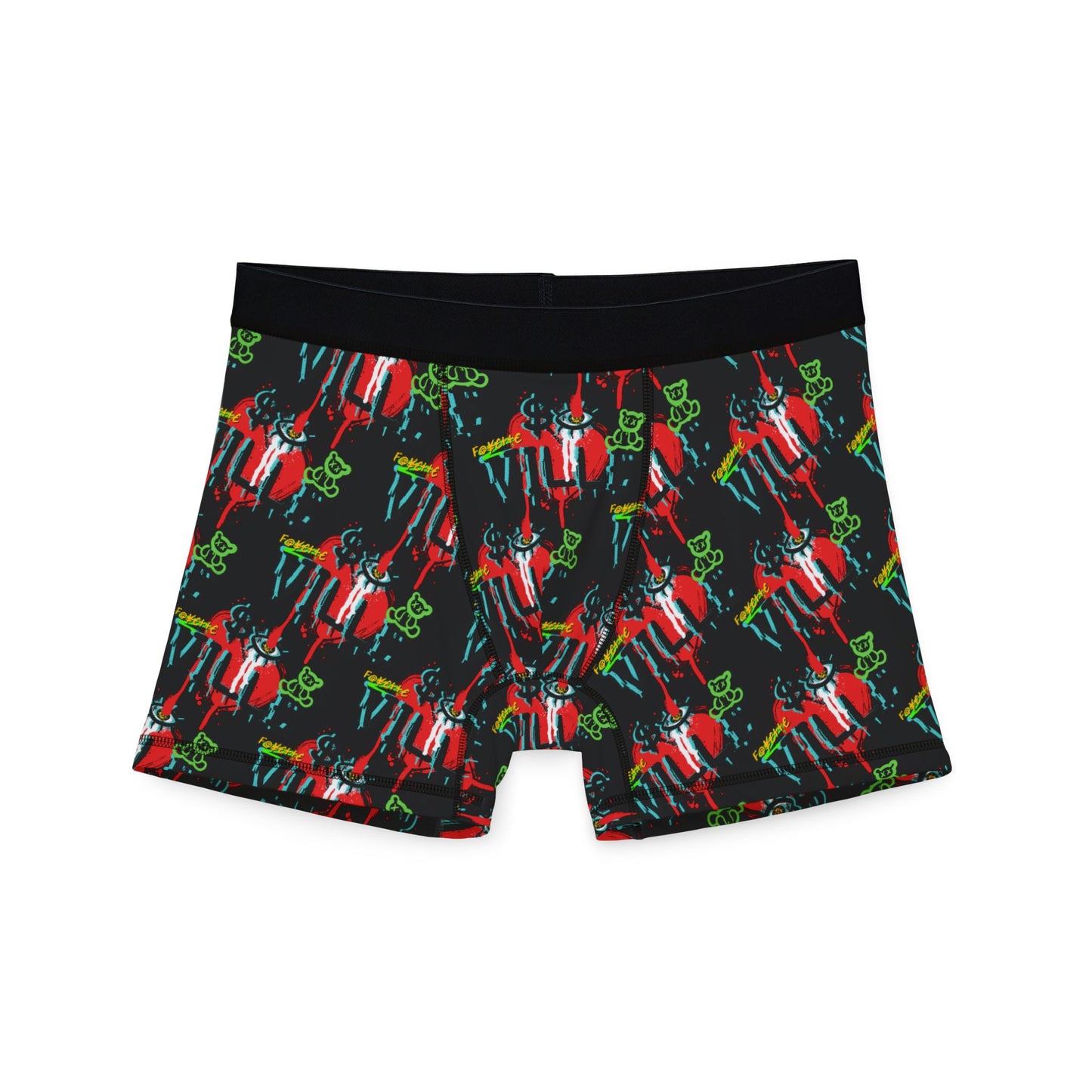 $o F@yetteVILLE Vibrant Men's Boxers with Funky Graphic Design | Fun Underwear for Everyday Comfort
