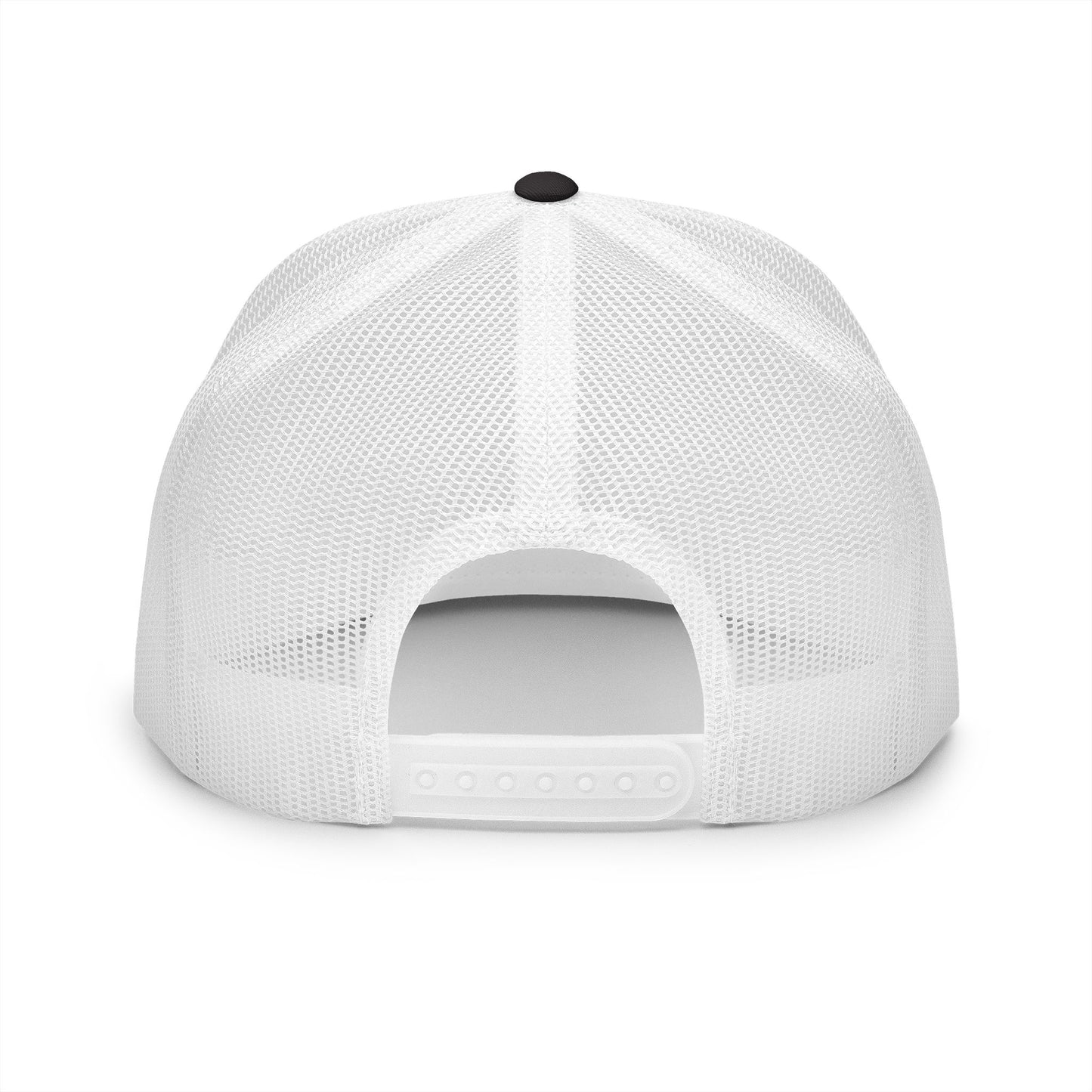 North Carolina Love 5 Panel Trucker Cap - Embroidered Mesh Snapback