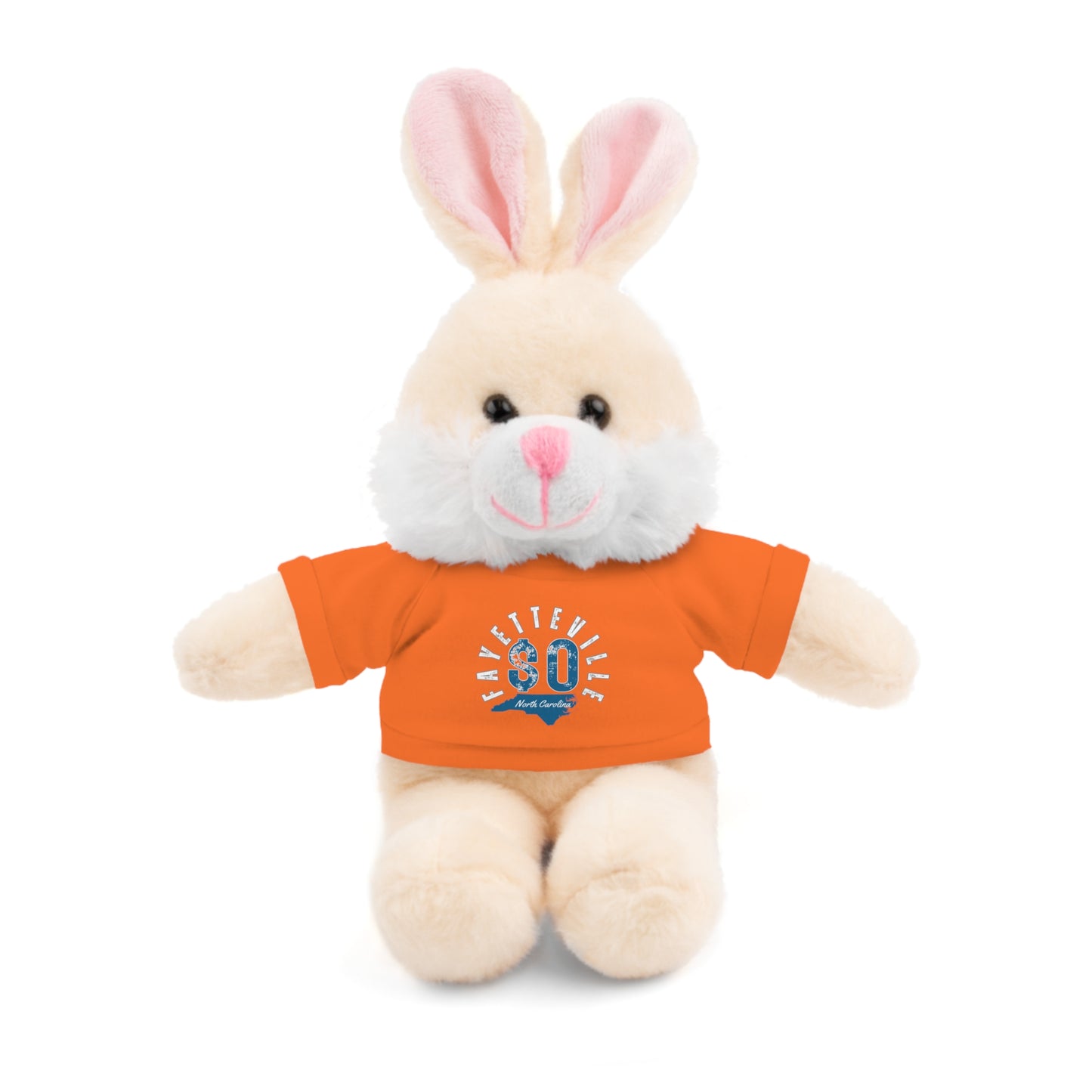 $o Fayetteville Personalized Stuffed Bear with T-Shirt – Perfect Gift for Kids and Celebrations