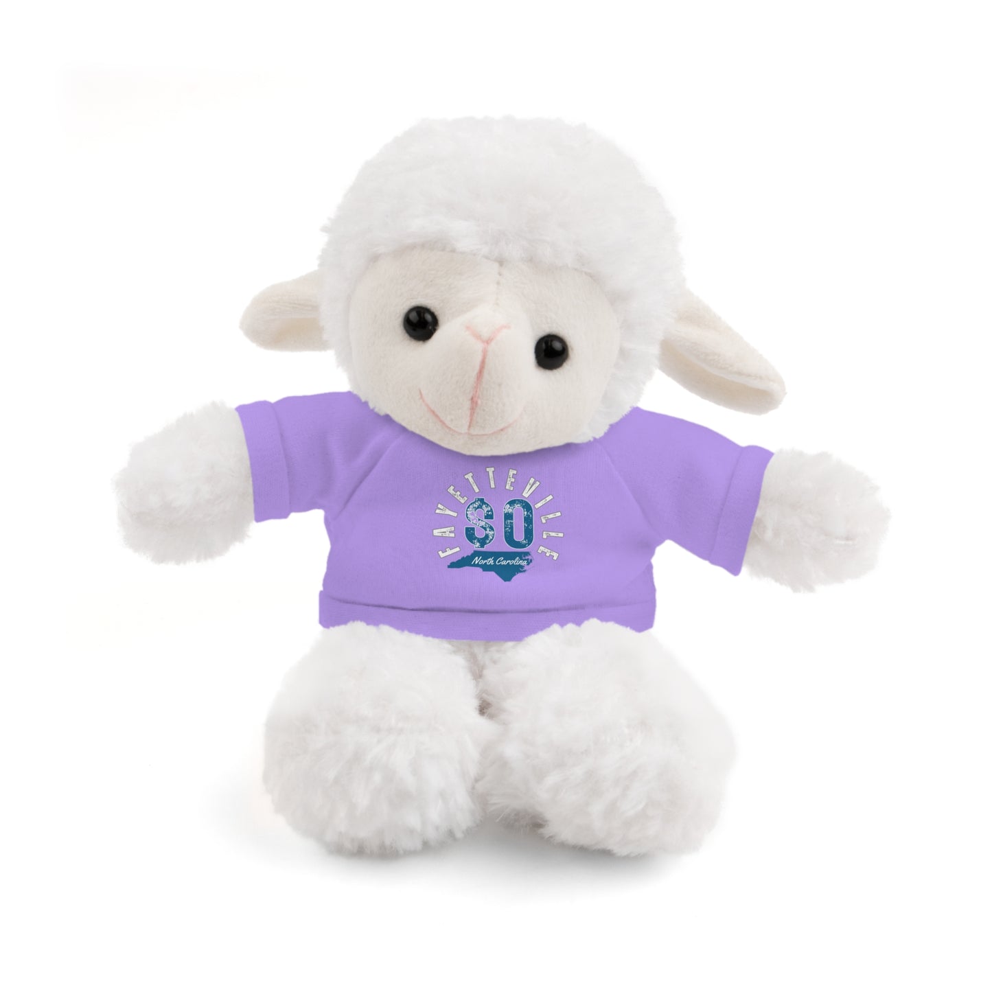 $o Fayetteville Personalized Stuffed Bear with T-Shirt – Perfect Gift for Kids and Celebrations