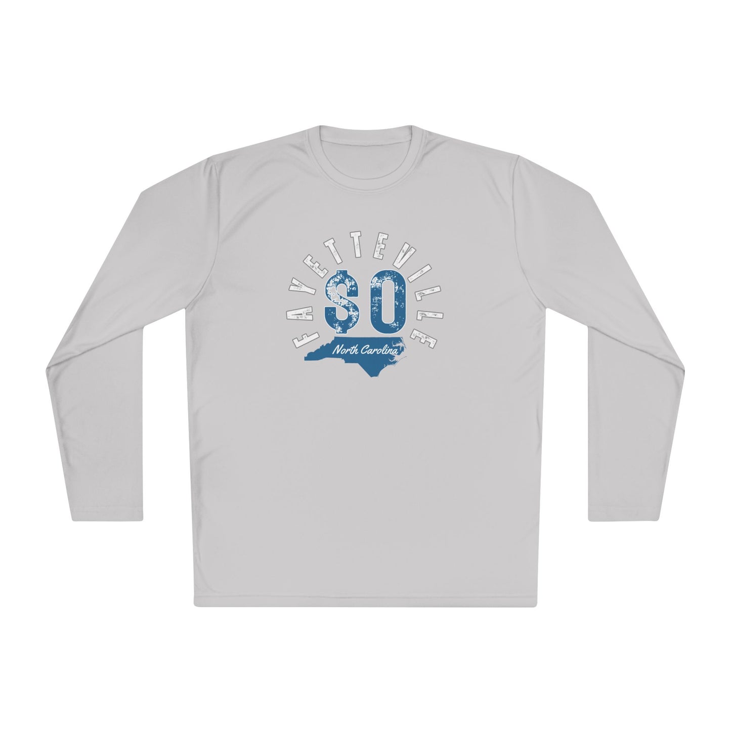 Fayetteville NC Long Sleeve Tee - Unisex Lightweight Graphic Shirt