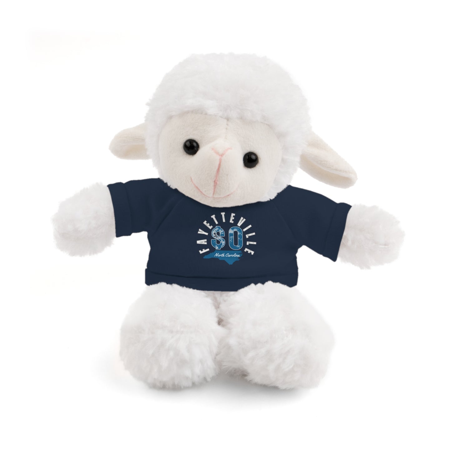 $o Fayetteville Personalized Stuffed Bear with T-Shirt – Perfect Gift for Kids and Celebrations