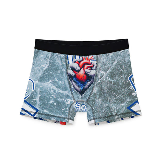 $o F@yetteVILLE Cold Heart Graphic Men's Boxers