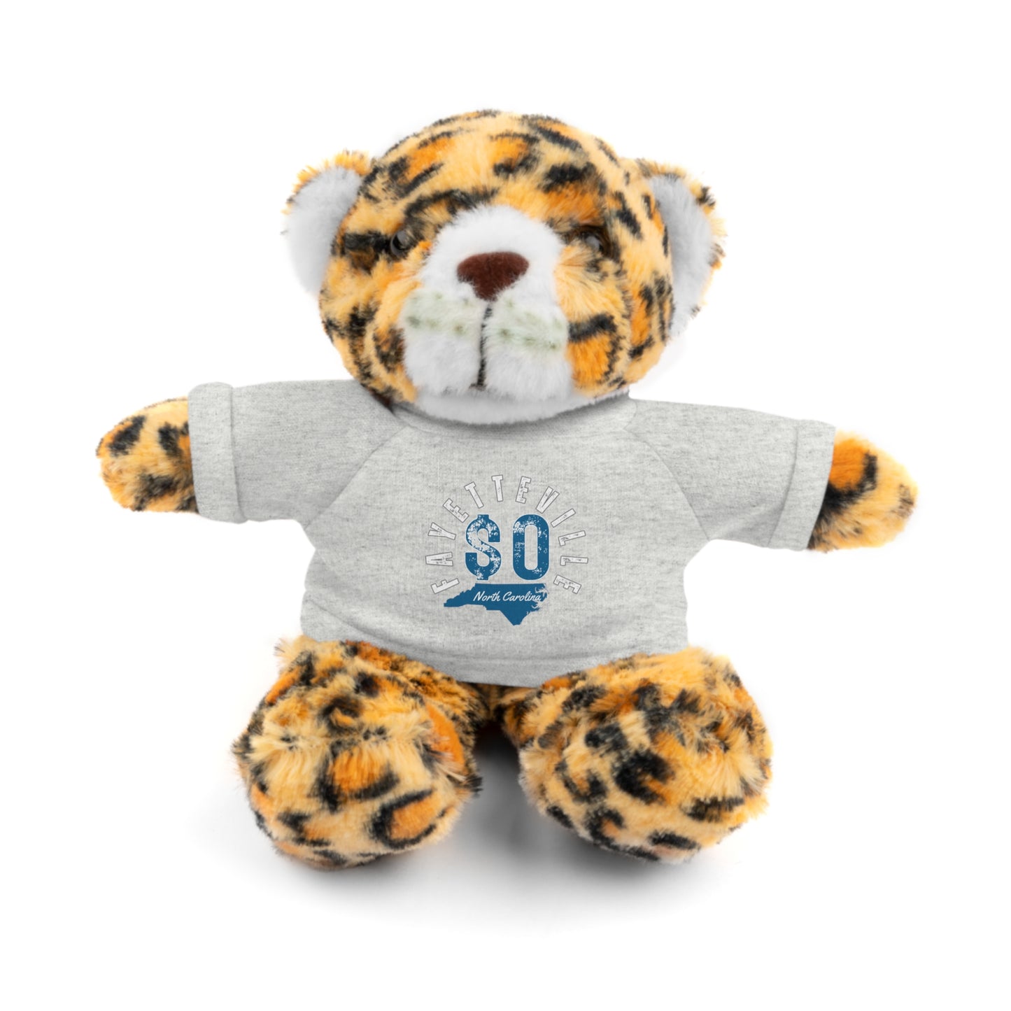 $o Fayetteville Personalized Stuffed Bear with T-Shirt – Perfect Gift for Kids and Celebrations