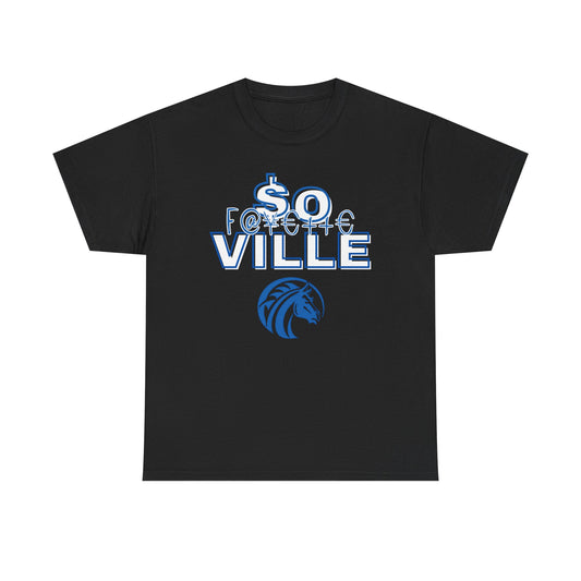 Rep Your School (Broncos) Graphic Tee - So Ville Design for Everyday Wear