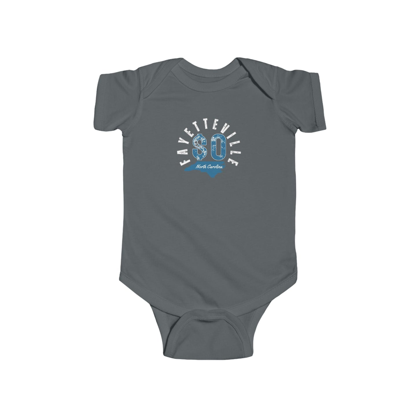 Custom Infant Bodysuit with '$0' Design - Cute Baby Gift