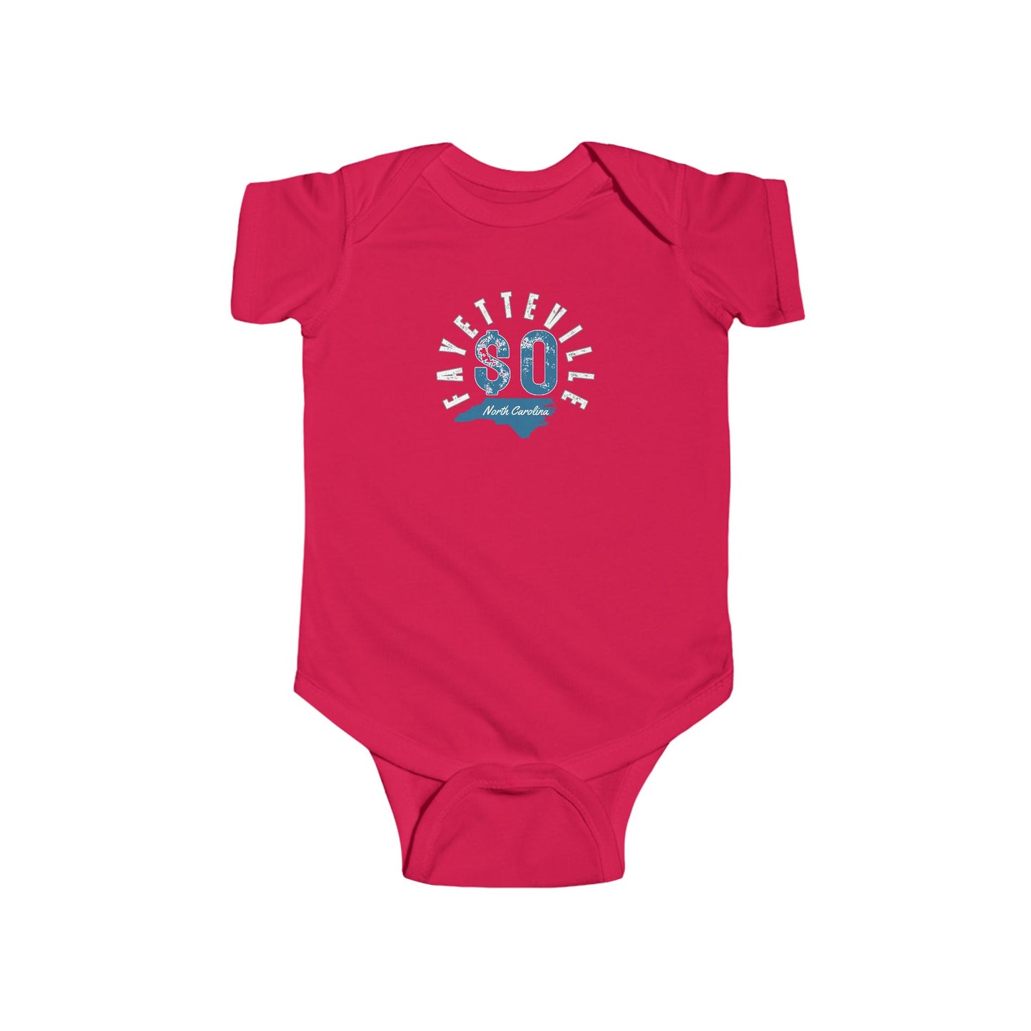 Custom Infant Bodysuit with '$0' Design - Cute Baby Gift