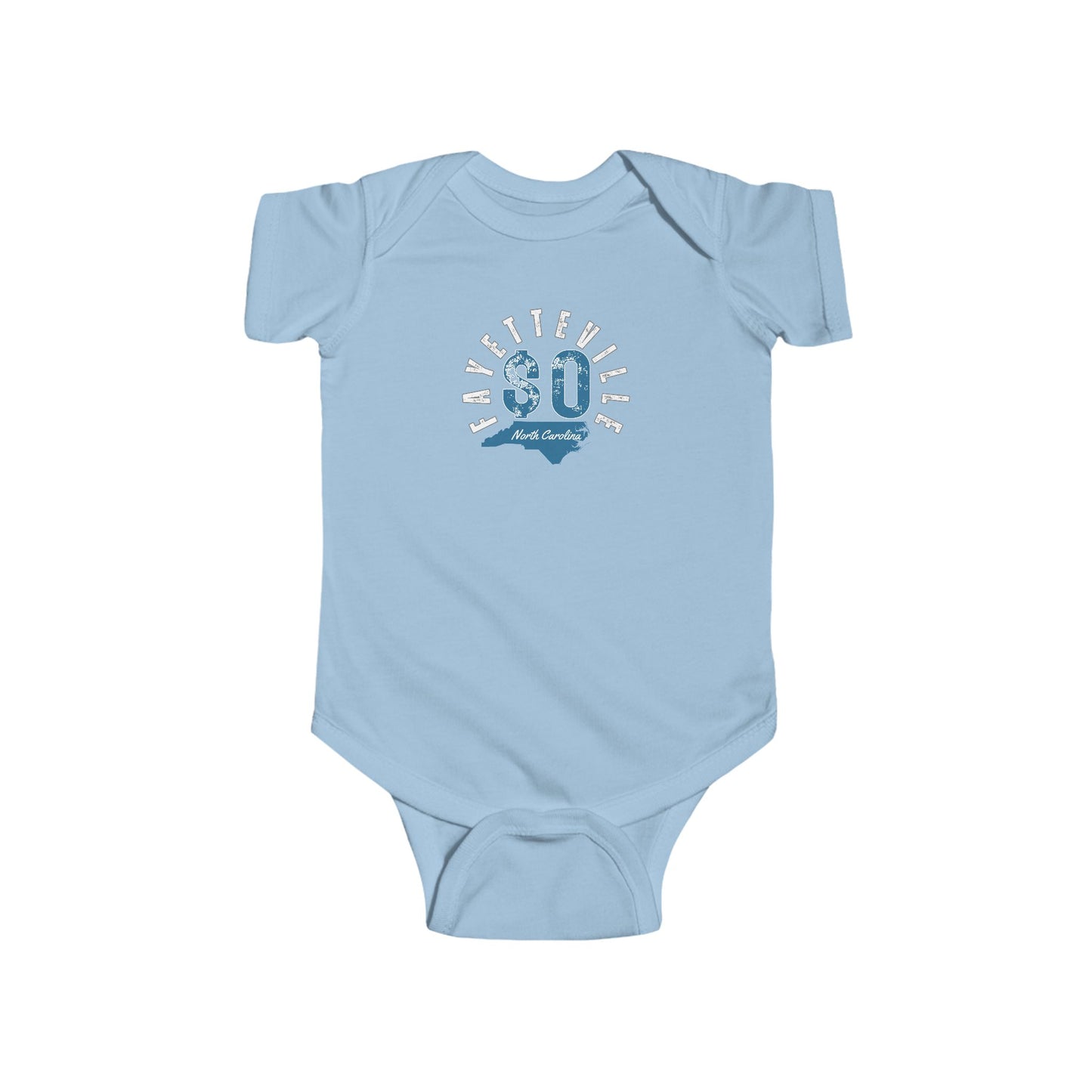 Custom Infant Bodysuit with '$0' Design - Cute Baby Gift