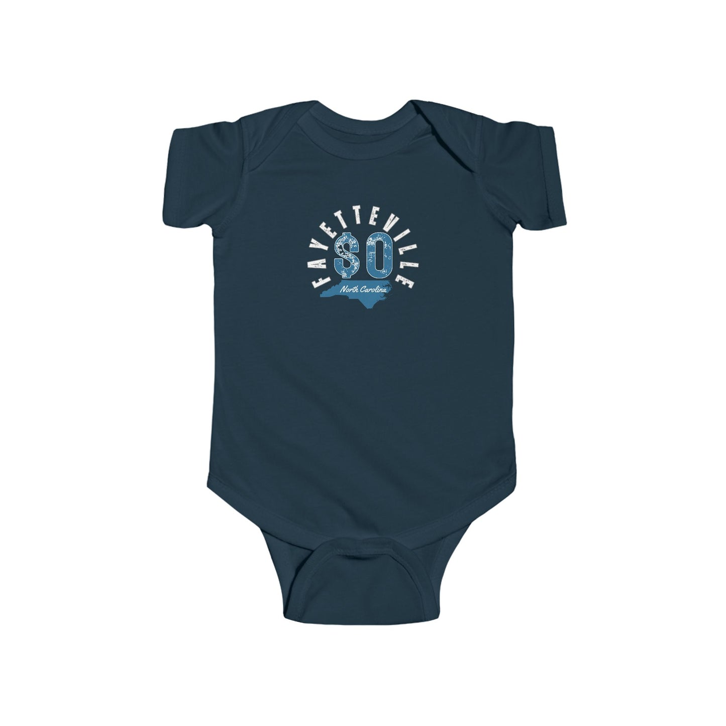 Custom Infant Bodysuit with '$0' Design - Cute Baby Gift