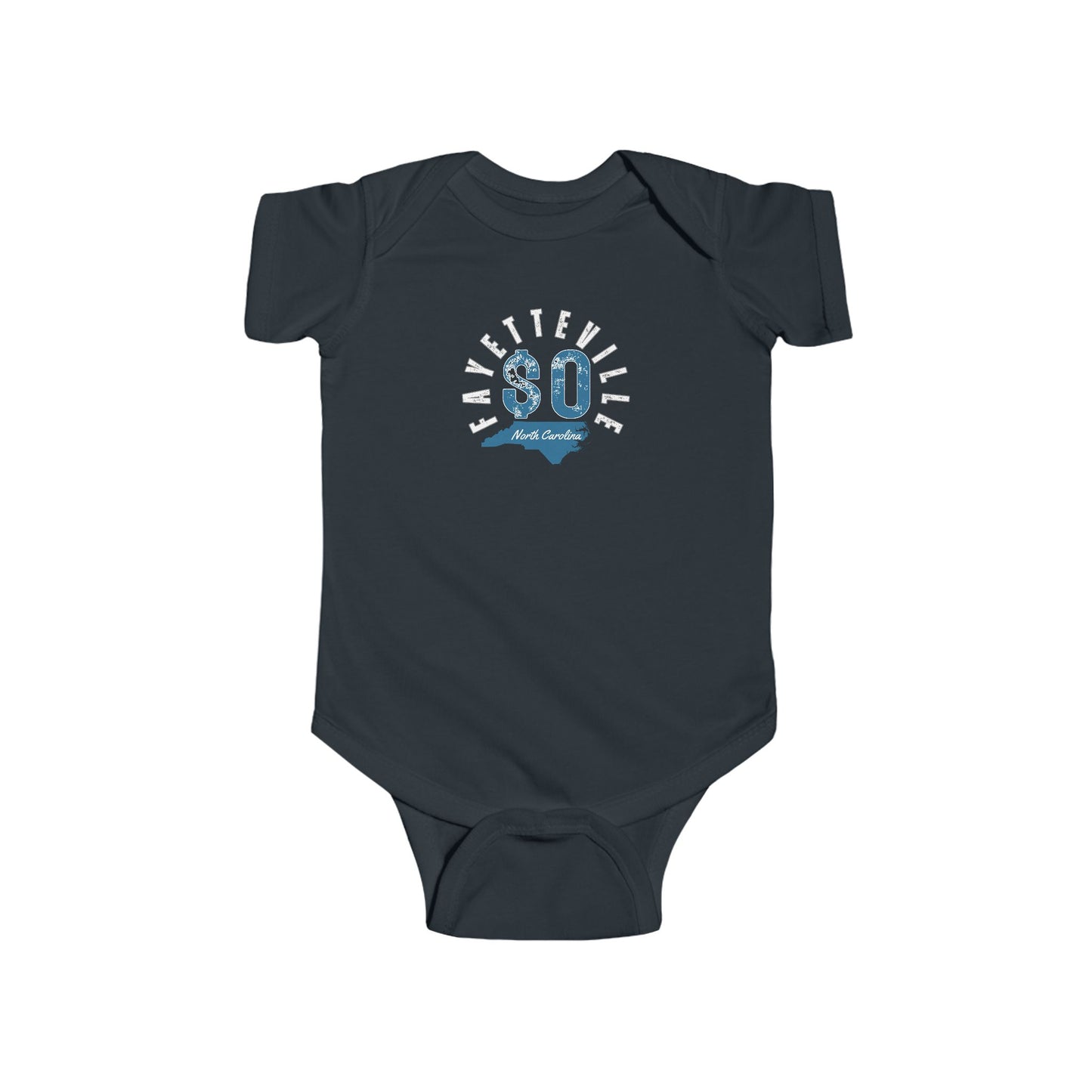Custom Infant Bodysuit with '$0' Design - Cute Baby Gift