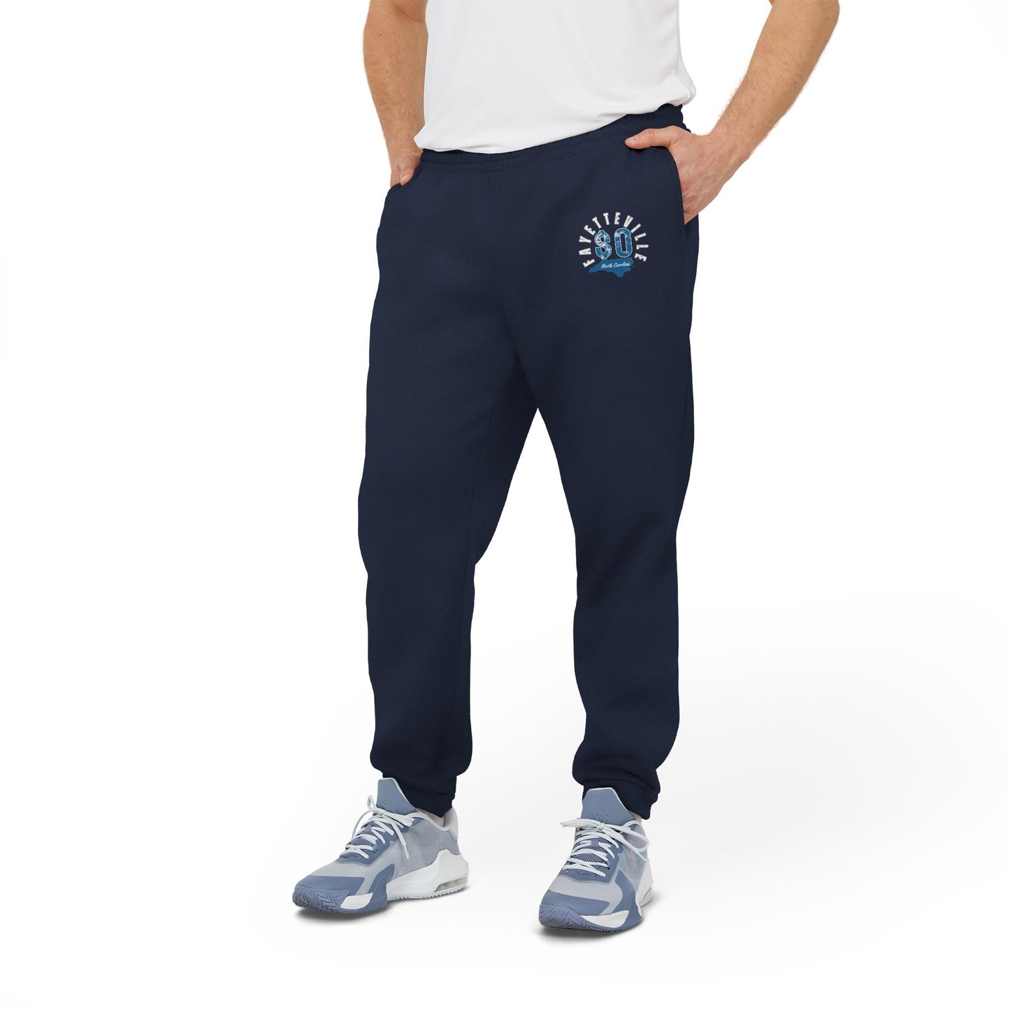 So F@yetteville Adidas Unisex Fleece Joggers - Comfortable Athletic Wear for All Seasons