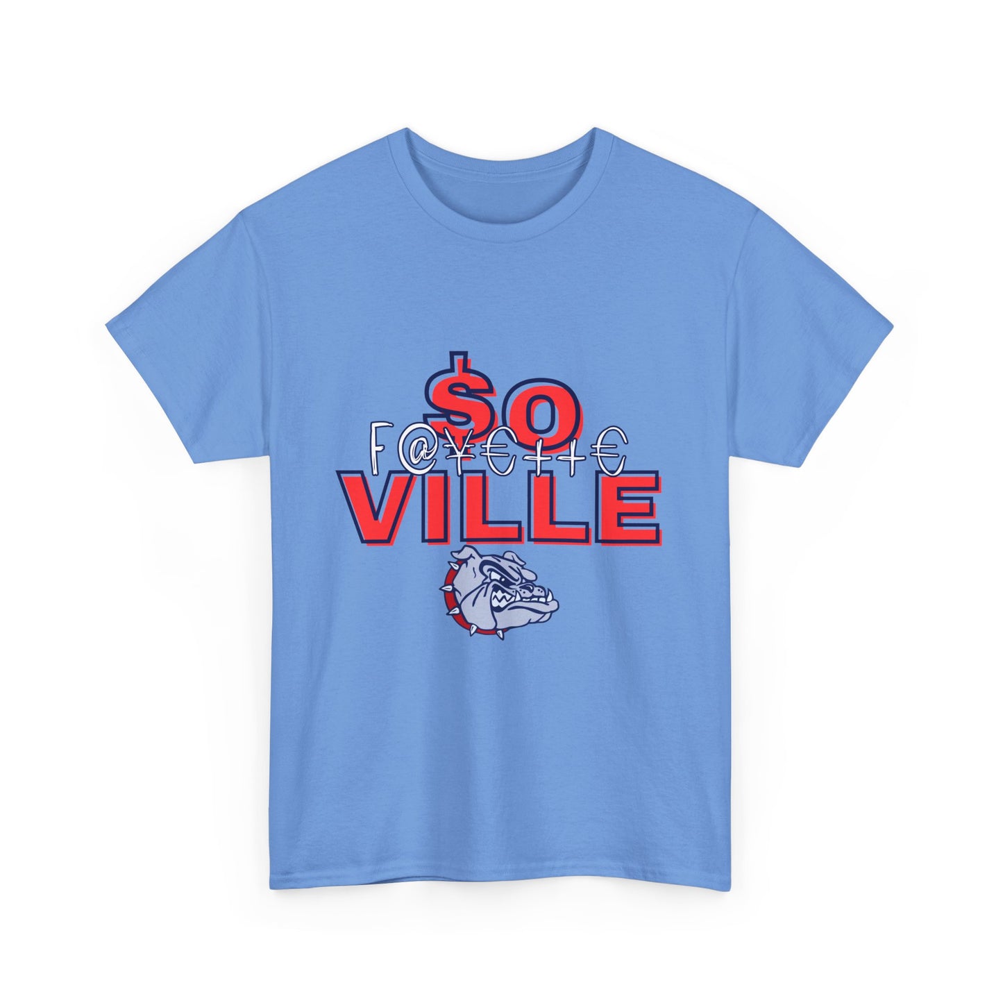 Rep your School (Bulldogs) Unisex Heavy Cotton Tee