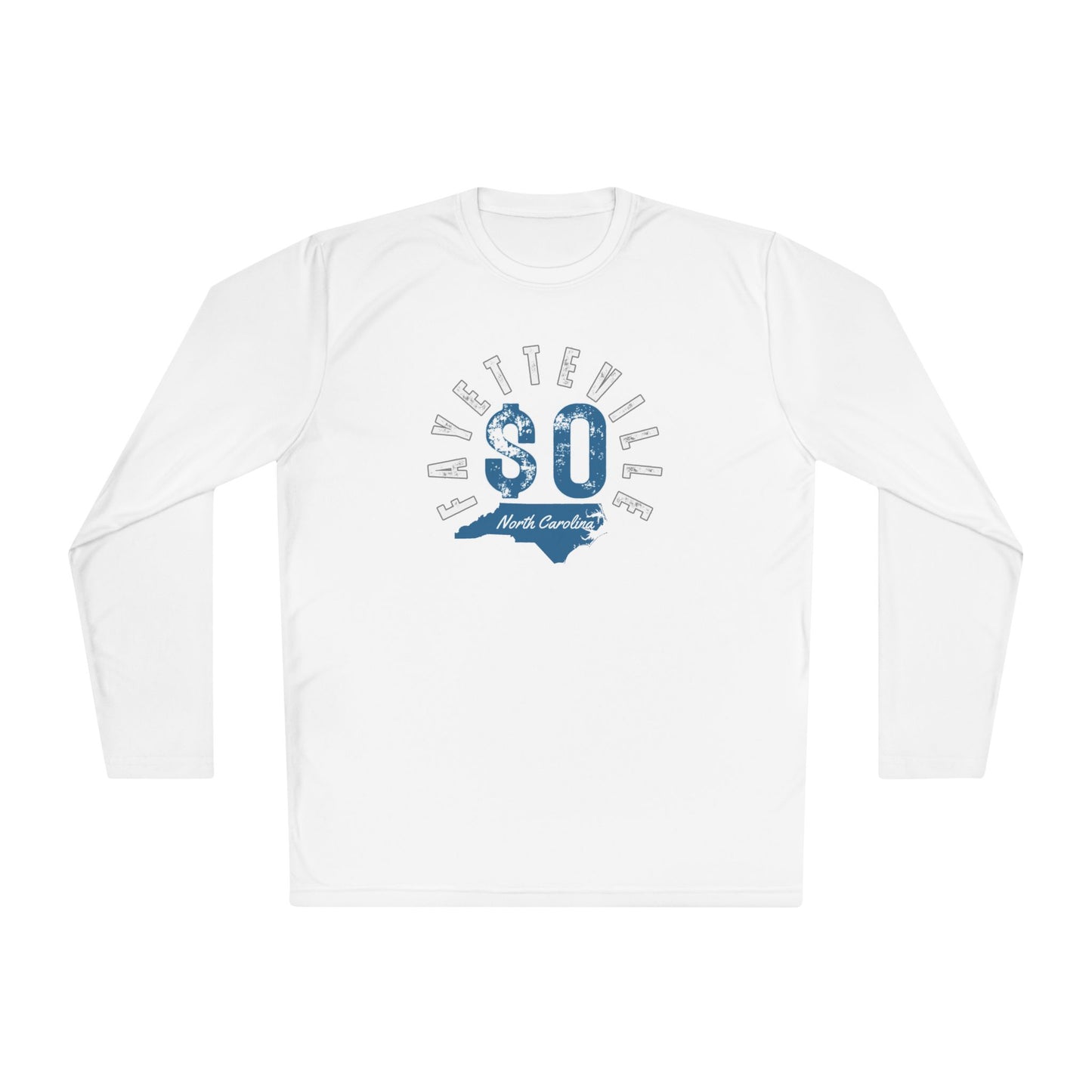 Fayetteville NC Long Sleeve Tee - Unisex Lightweight Graphic Shirt