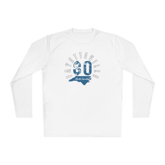 Fayetteville NC Long Sleeve Tee - Unisex Lightweight Graphic Shirt