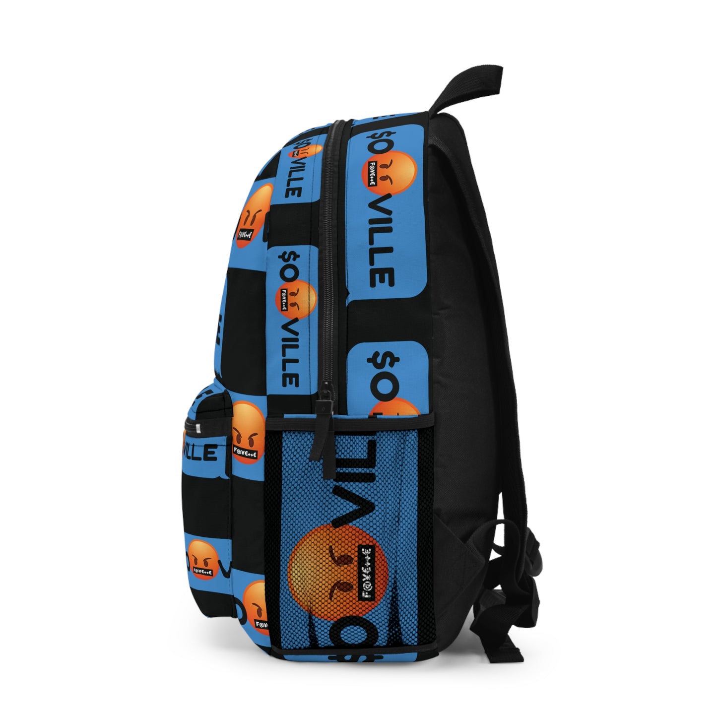 Trendy Graphic Backpack - $O VILLE Design for Youth & Adults