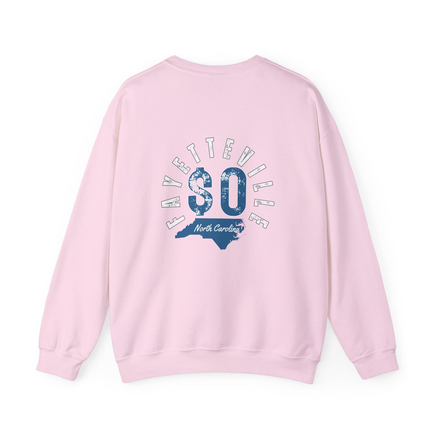 Fayetteville NC Unisex Crewneck Sweatshirt - Unique State Pride Design