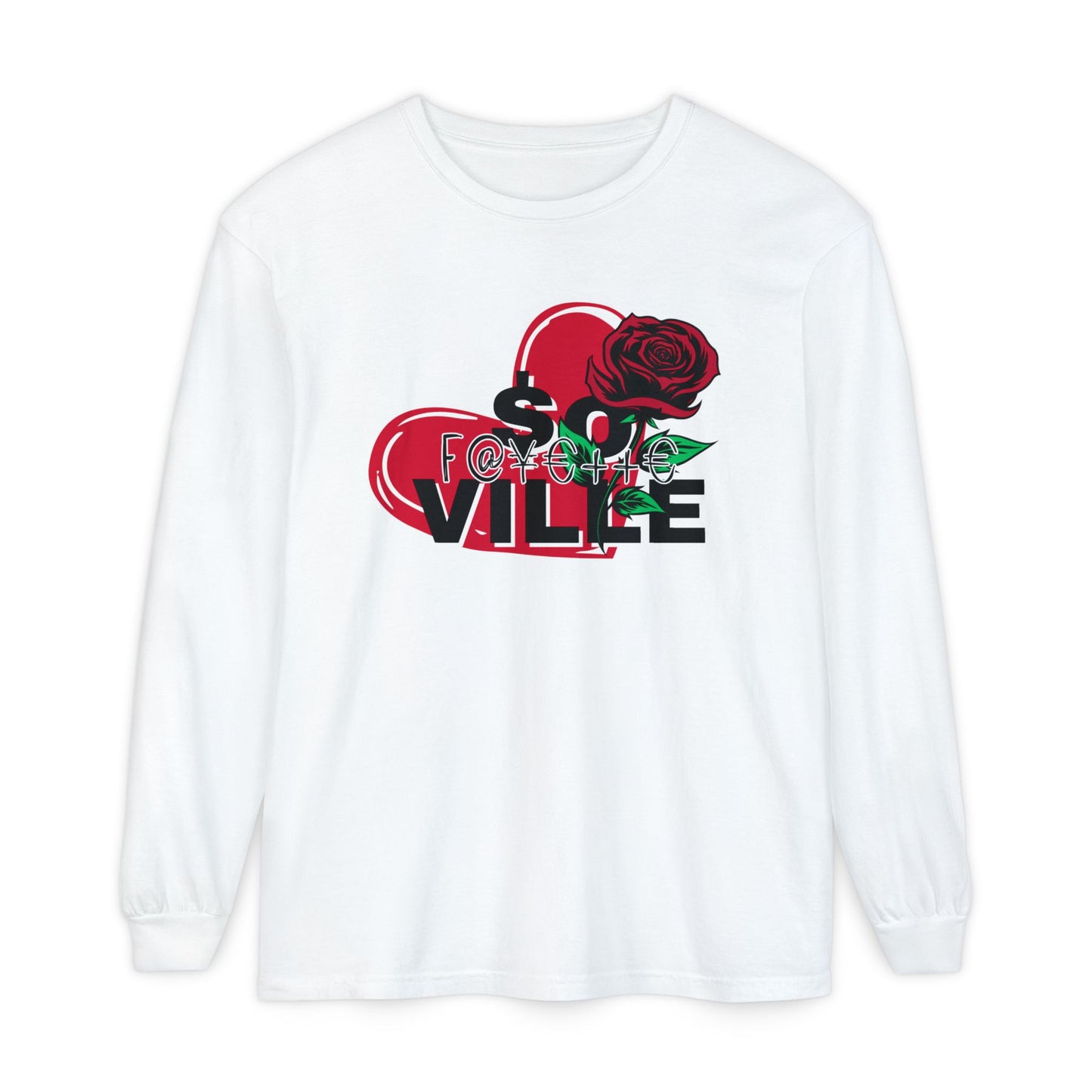 Unisex Garment-dyed Long Sleeve T-Shirt