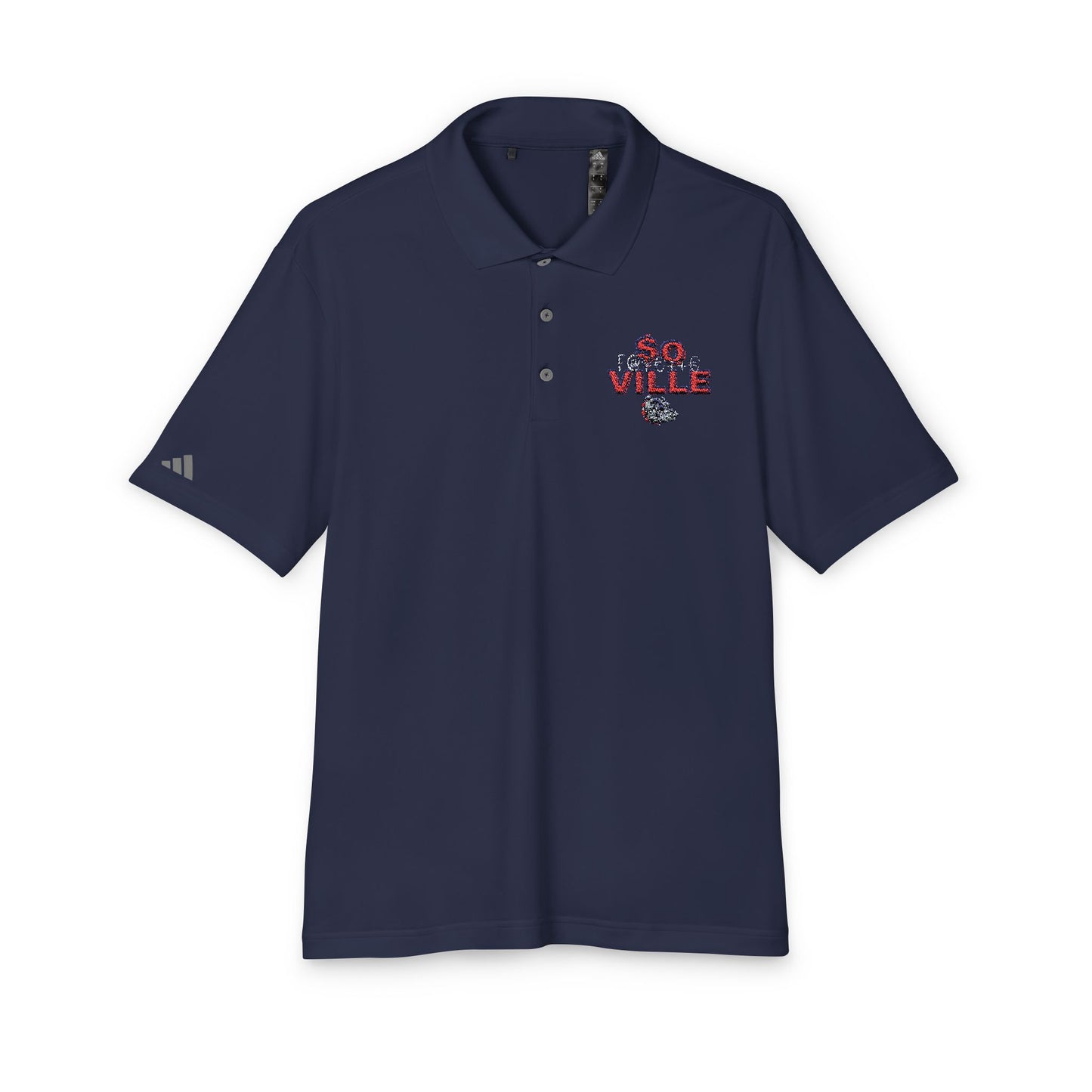 Adidas Unisex Performance Polo - So Ville Design - Stylish & Comfortable for Sports Lovers