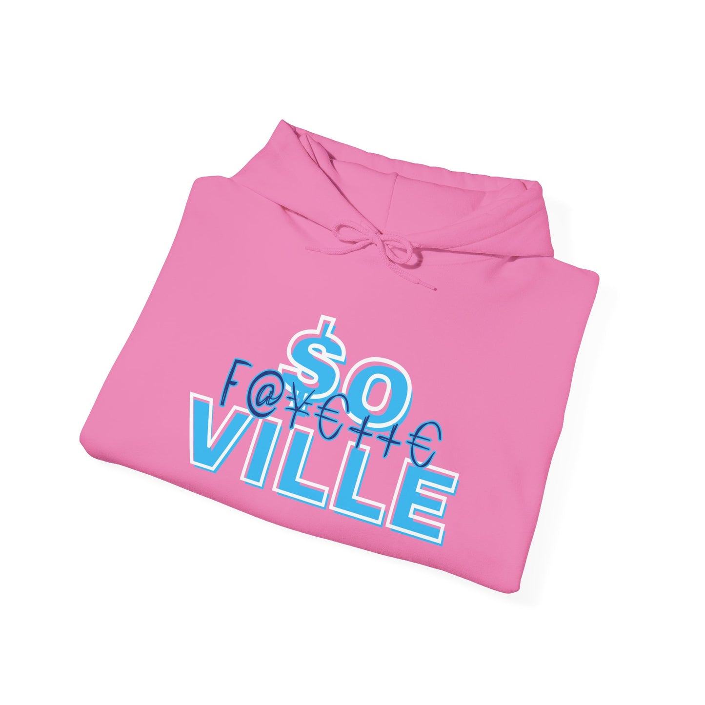 So FaYETTE Ville PINK Hoodie - Unisex Heavy Blend Sweatshirt